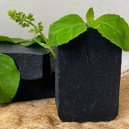 BAMBOO CHARCOAL SOAP - BASIL
