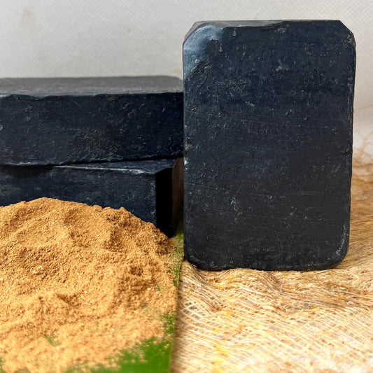 BAMBOO CHARCOAL SOAP - CINNAMON