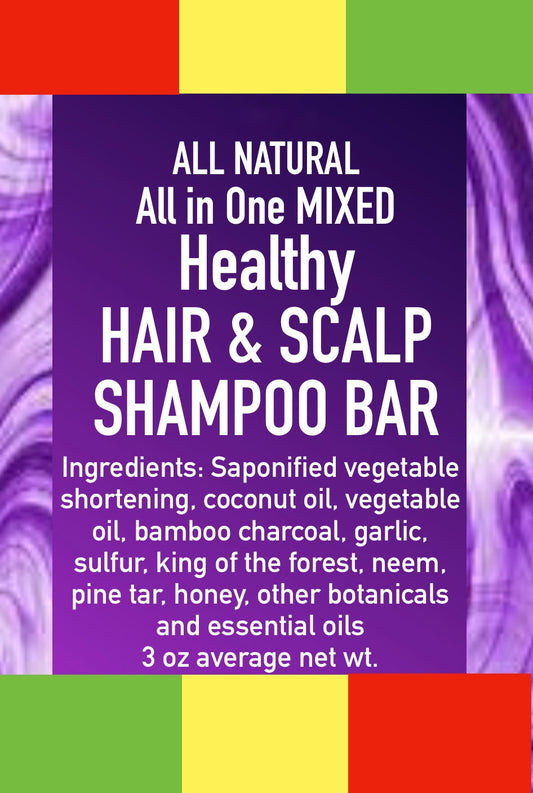 ALL IN ONE HEALTHY HAIR & SCALP SHAMPOO BAR