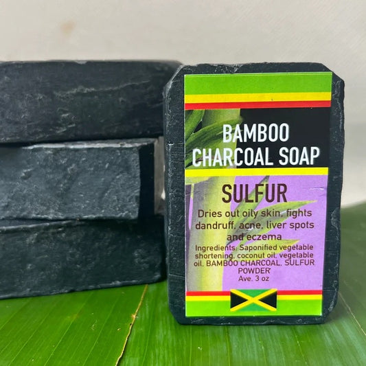 BAMBOO CHARCOAL SOAP - SULFUR