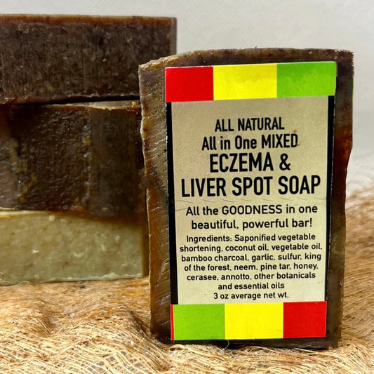 ALL IN ONE SUPER ECZEMA AND LIVER SPOT SOAP