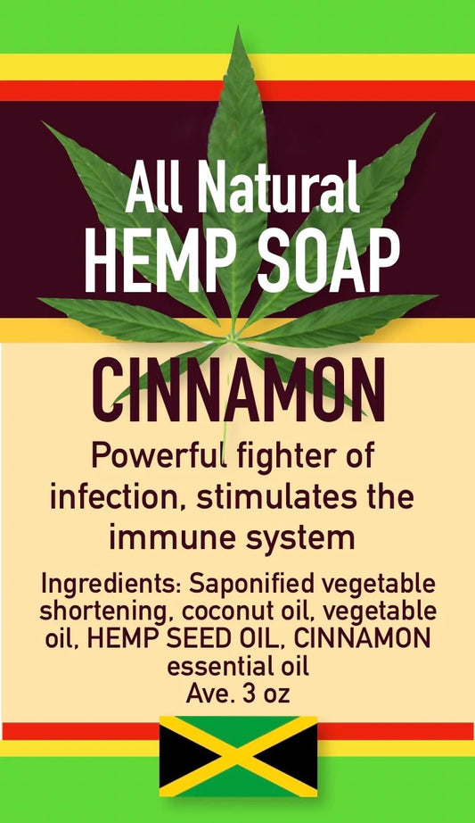 HEMP CINNAMON SOAP