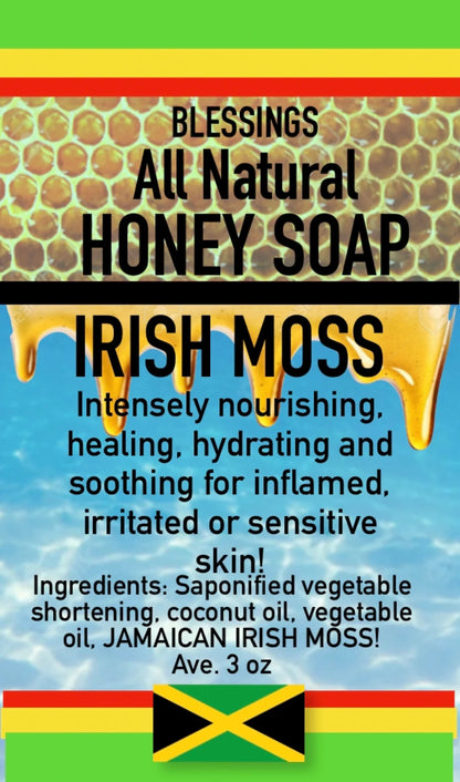 HONEY IRISH MOSS SOAP