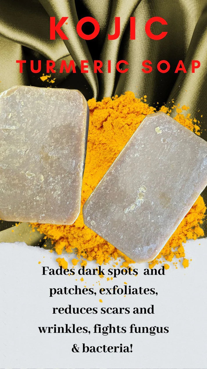 KOJIC ACID AND TUMERIC SOAP