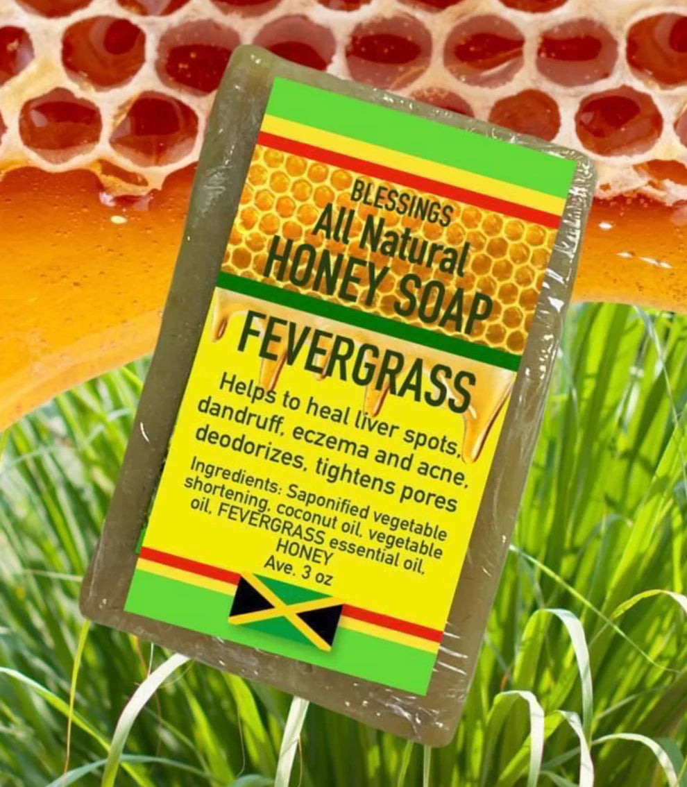 HONEY FEVERGRASS (LEMONGRASS) SOAP